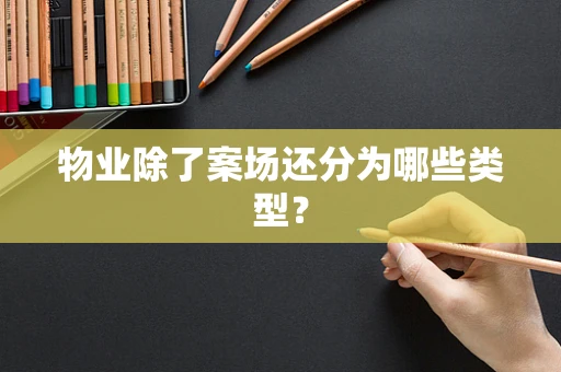 物业除了案场还分为哪些类型？