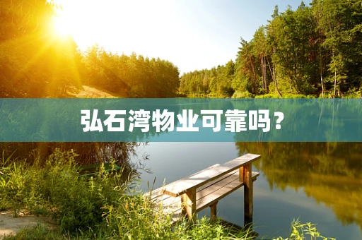 弘石湾物业可靠吗？