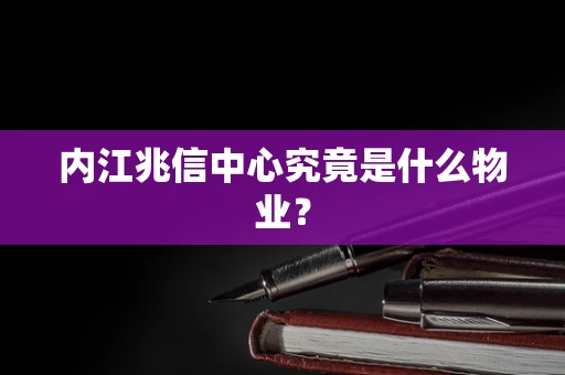 内江兆信中心究竟是什么物业？