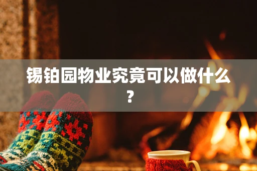 锡铂园物业究竟可以做什么？
