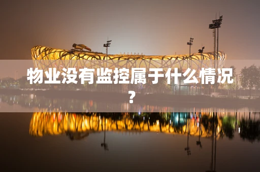 物业没有监控属于什么情况？