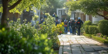 小区物业管保洁吗？