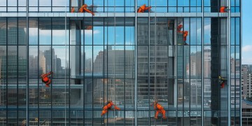 高层玻璃更换物业管吗？