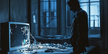 坏物业砸电视算违法吗？