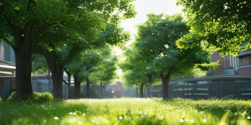 小区树木影响该找物业吗？