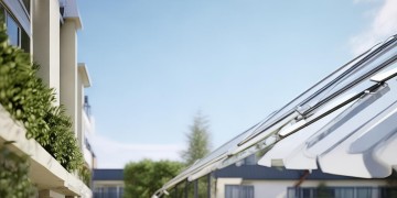 物业送遮阳挡板违法吗？