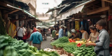 物业让菜贩子卖菜合理吗？