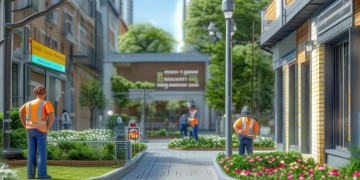 一般物业有哪些部门负责呢？