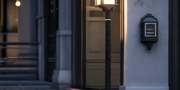 物业门口灯有电表吗？