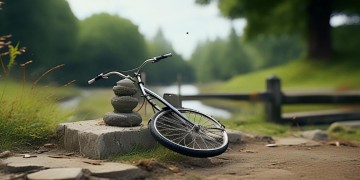 撞到护栏，物业会管吗？