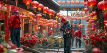 过年期间物业都在干些什么活？