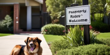 物业门口养狗合法吗？