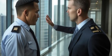 保安与物业冲突骂人算违法吗？