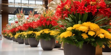 物业大厅春节适合摆放什么花？