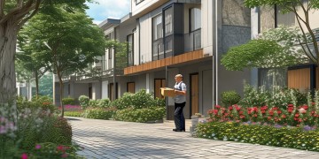 小区物业会送货上门吗？