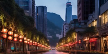 重庆北滨路有物业吗？